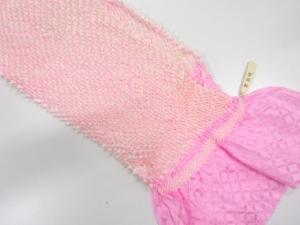 未使用品　正絹　絞り　帯揚げ